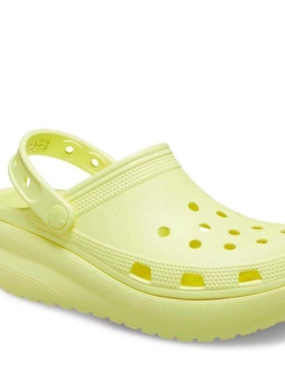 Crocs Cutie Crush - Yellow platform